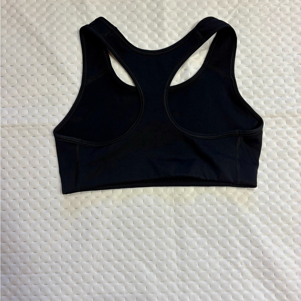 Nike Women's Black Racerback Sports Bra - Picture 2 of 4